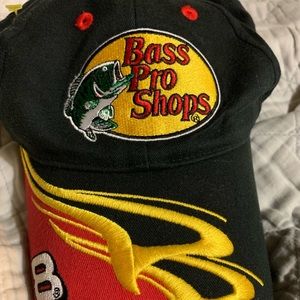 Adjustable retro Bass Pro Shopp NASCAR hat